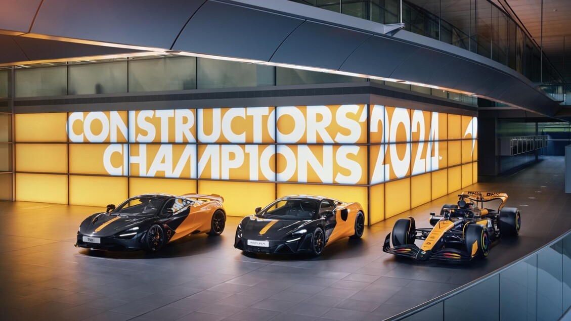 Le nuove McLaren MCL38 Celebration Edition