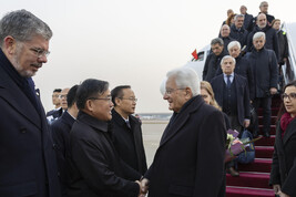 Mattarella a Pechino, visita di Stato in Cina