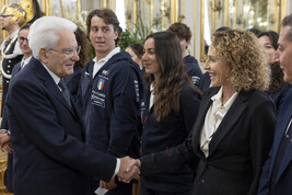 Mattarella riceve la delegazione della Federazione italiana Vela