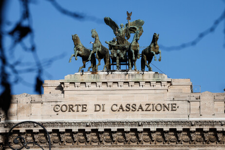 Veduta esterna del palazzo della Corte Suprema di Cassazione