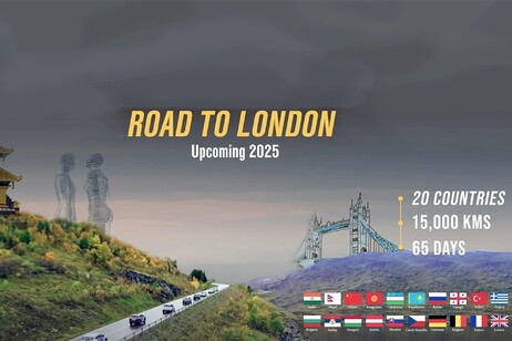 Road to London, 65 giorni in auto dall'India al Regno Unito