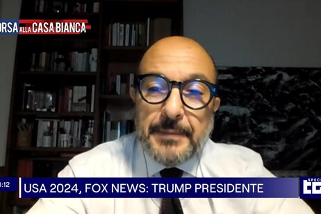 Ritorno di Sangiuliano in tv per commentare la vittoria di Donald Trump alle elezioni americane