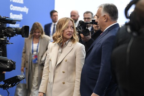 Giorgia Meloni e Viktor Orban