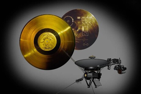 Il Voyager Golden Record (fonte: NASA/JPL-Caltech da Picryl)