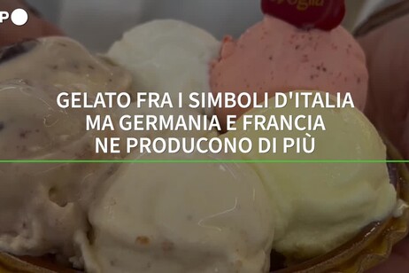 Gelato fra i simboli d'Italia, ma Germania e Francia ne fanno di piu'