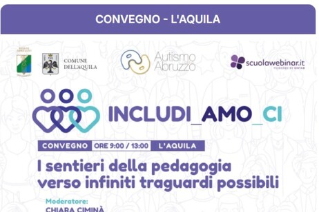 Percorsi per una scuola inclusiva, un corso ad Atri e L'Aquila