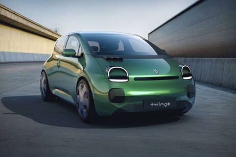 Renault Twingo E-Tech Prototype, un nuovo design per gli interni