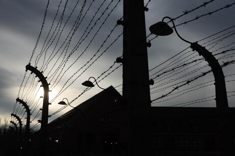 Campo di concentramento di Auschwitz, foto di archivio