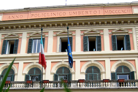 L'ingresso principale del Policlinico Umberto I