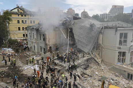 L'ospedale pediatrico a Kiev