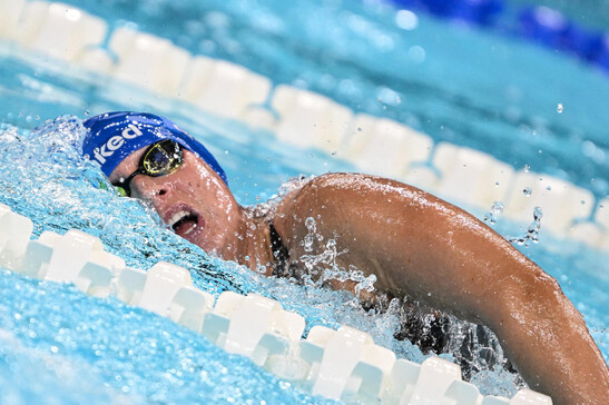 La campionessa di nuoto paralimpico Carlotta Gilli