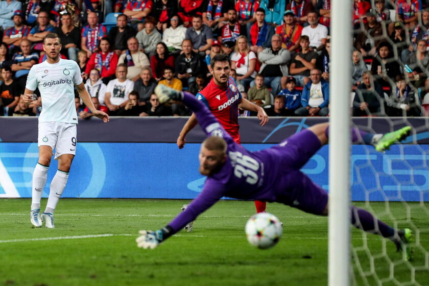 Viktoria Plzen vs Inter Milan © ANSA/EPA