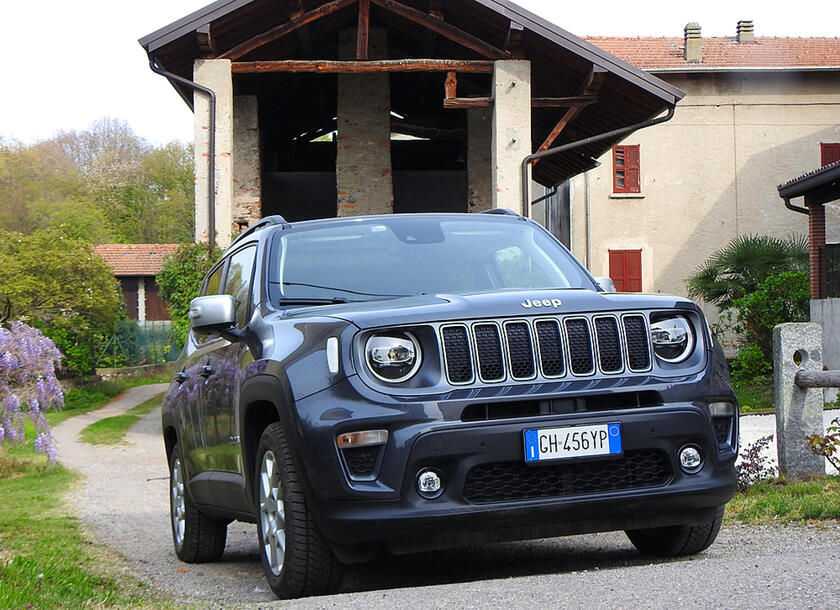 Jeep Renegade e-Hybrid - RIPRODUZIONE RISERVATA