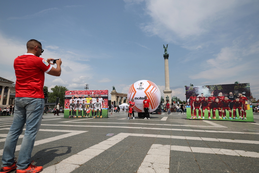 Budapest before the UEFA Europa League Final - RIPRODUZIONE RISERVATA