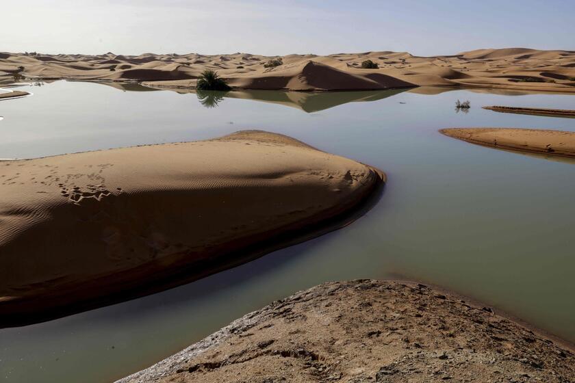 Sahara, alluvione nel deserto