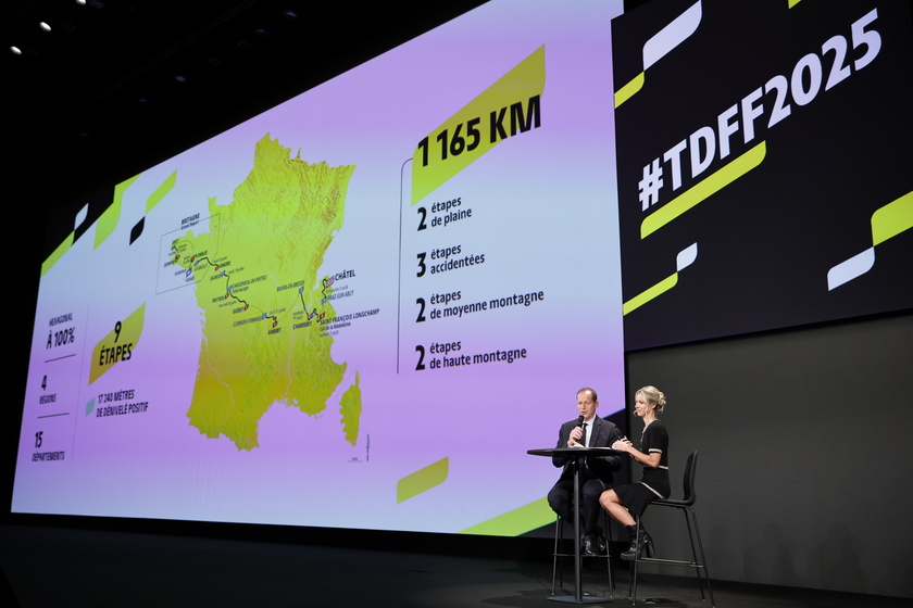 Tour de France 2025 presentation in Paris