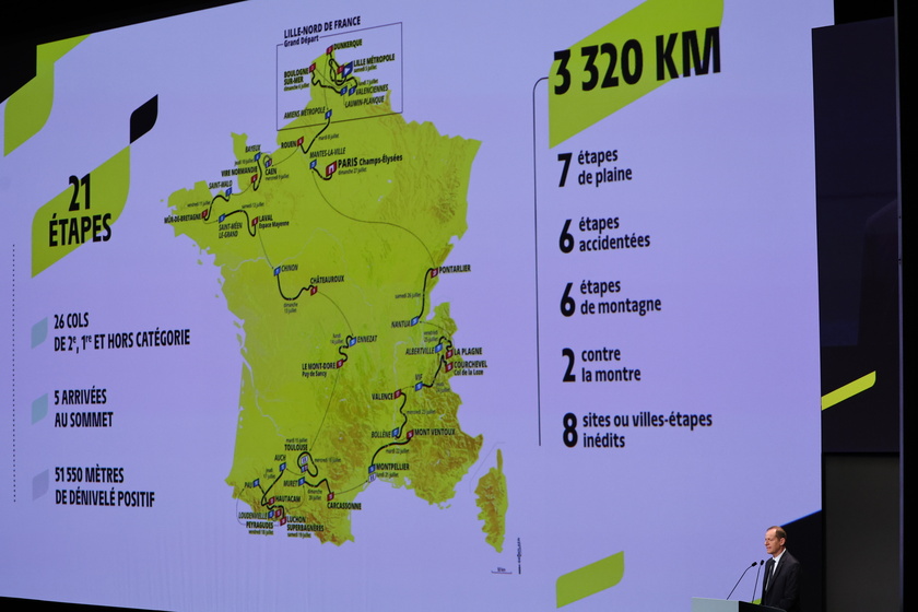 Tour de France 2025 presentation in Paris