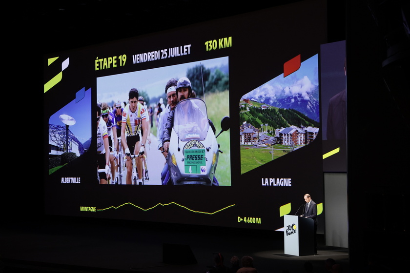 Tour de France 2025 presentation in Paris