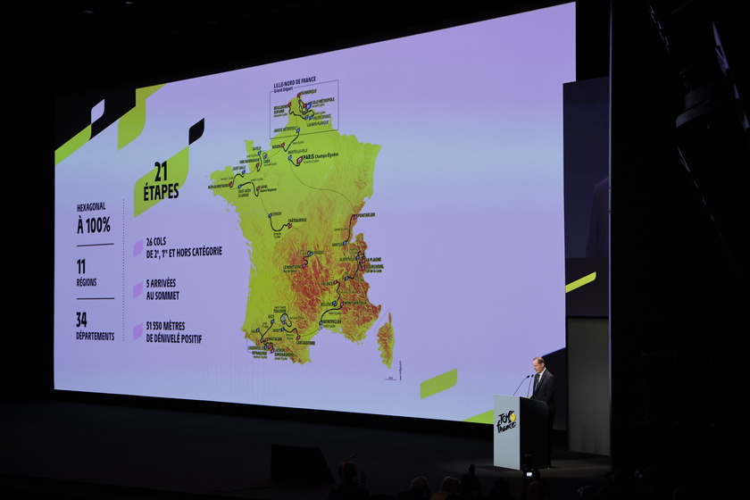 Tour de France 2025 presentation in Paris