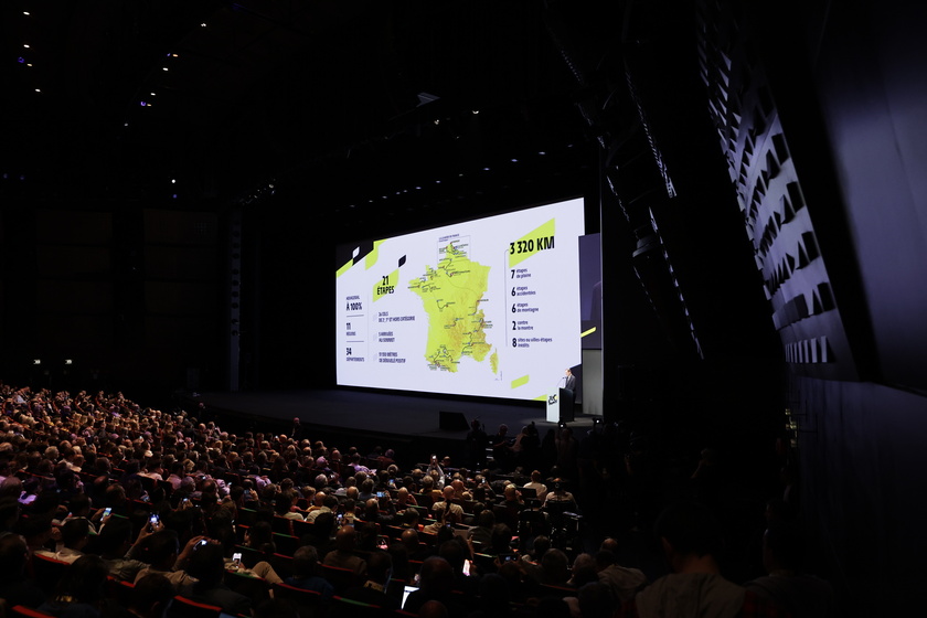 Tour de France 2025 presentation in Paris