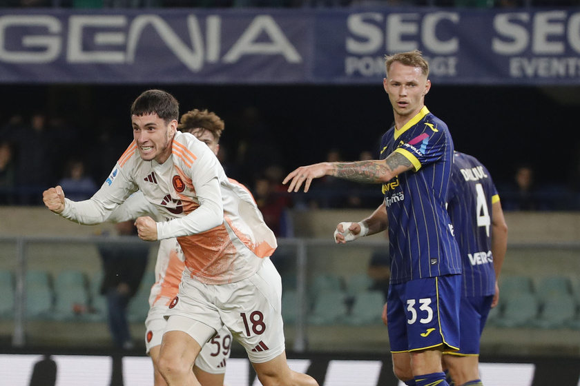 Soccer: Serie A; Hellas Verona vs AS Roma