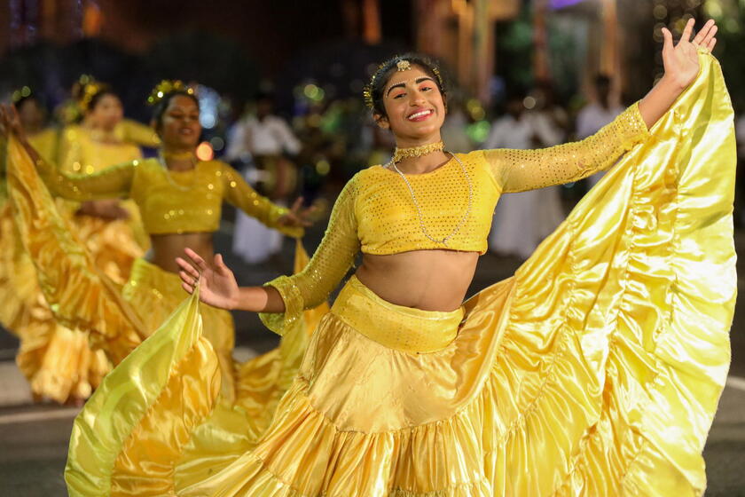 Navam Perahera - Annual Buddhist cultural pageant in Colombo © ANSA/EPA