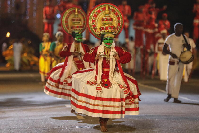 Navam Perahera - Annual Buddhist cultural pageant in Colombo © ANSA/EPA