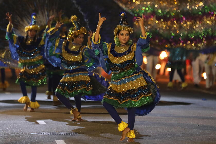 Navam Perahera - Annual Buddhist cultural pageant in Colombo © ANSA/EPA