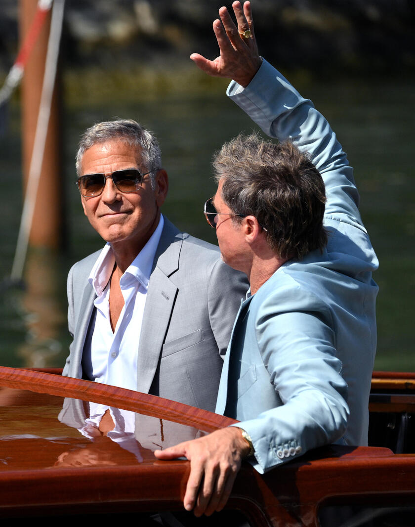 Brad Pitt e George Clooney