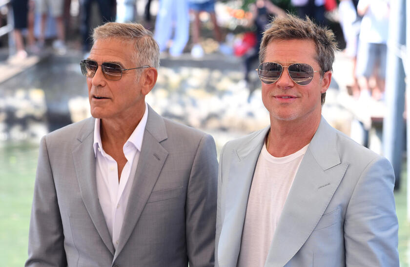 Brad Pitt e George Clooney