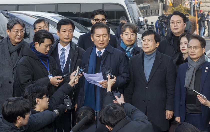 South Korean President Yoon attends impeachment trial hearing