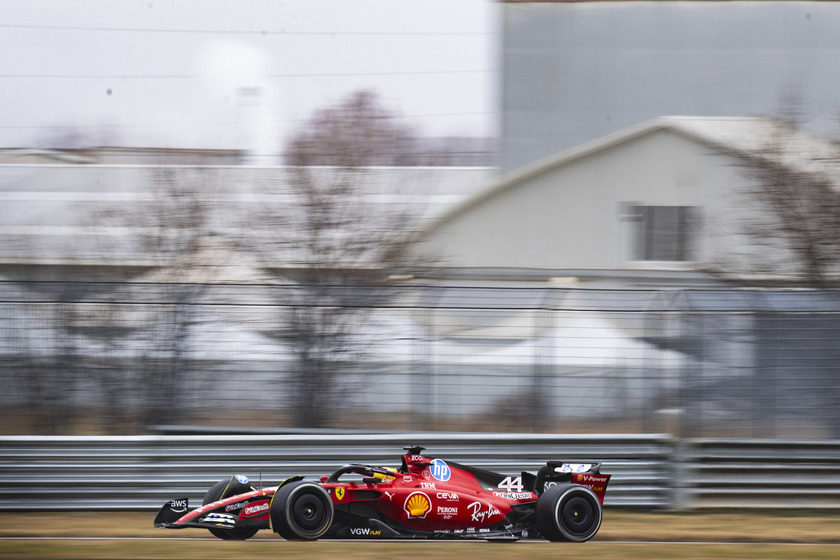 F1 - LEWIS HAMILTON TESTS FIORANO