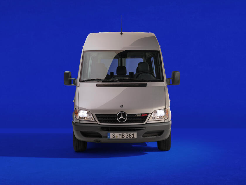 Trent'anni con il van Mercedes Benz Sprinter