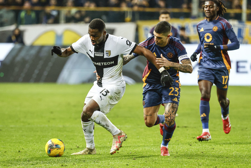 Soccer: Serie A ; Parma - Roma