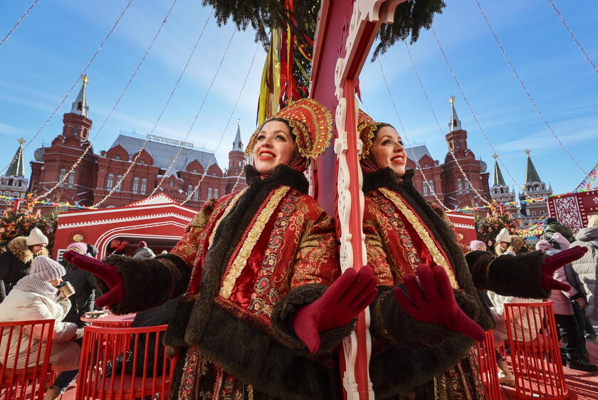 Opening of the festival Moscow Maslenitsa