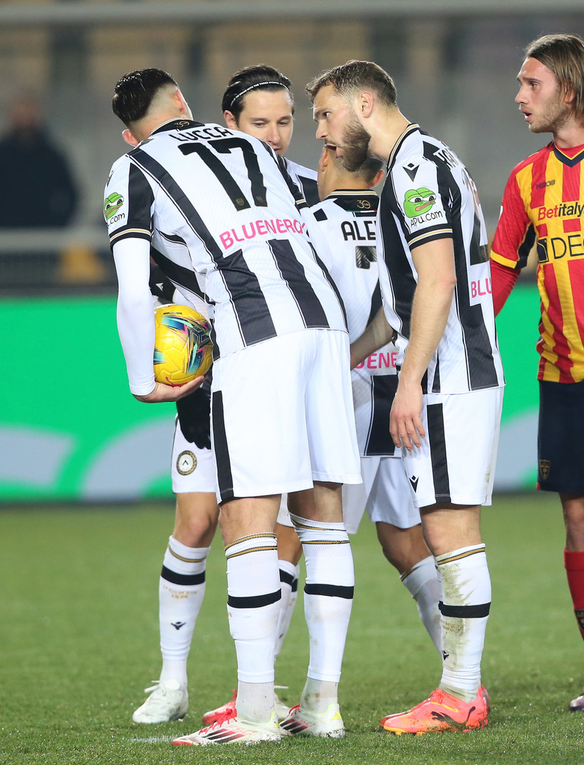 Soccer: Serie A; Lecce-Udinese