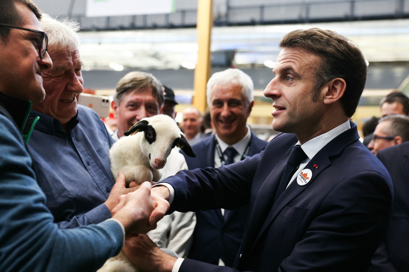 Opening of the annual agricultural fair in Paris