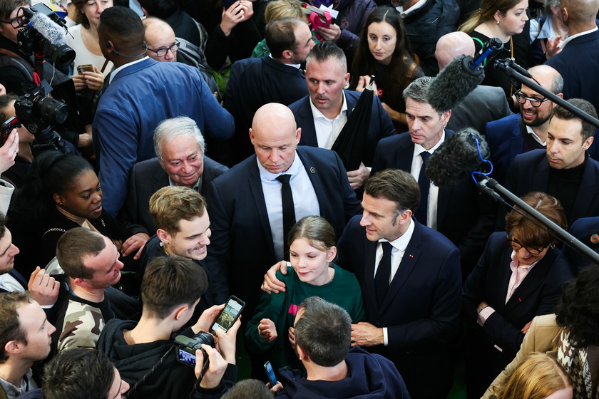 Opening of the annual agricultural fair in Paris