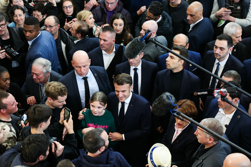 Opening of the annual agricultural fair in Paris