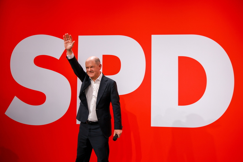 SPD election party after German general elections