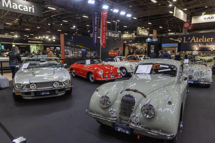 Retromobile vintage car show in Paris