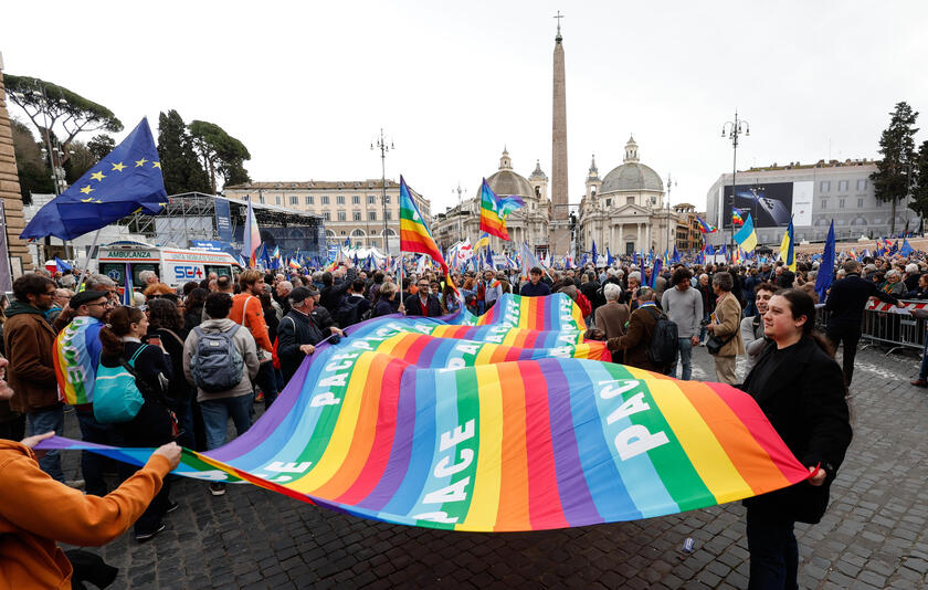 Manifestazione ''Una piazza per l'Europa''