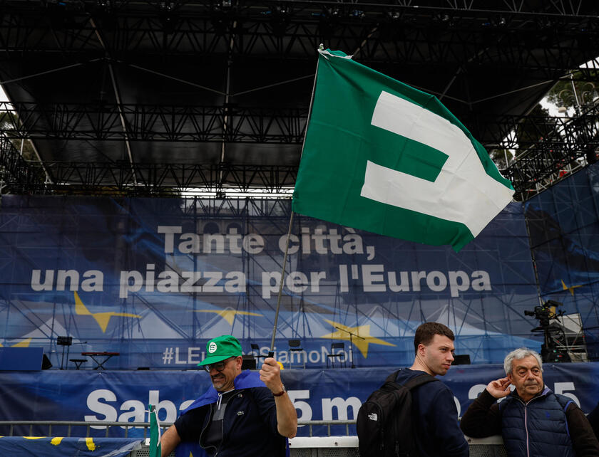 Manifestazione ‘Una piazza per l’Europa’