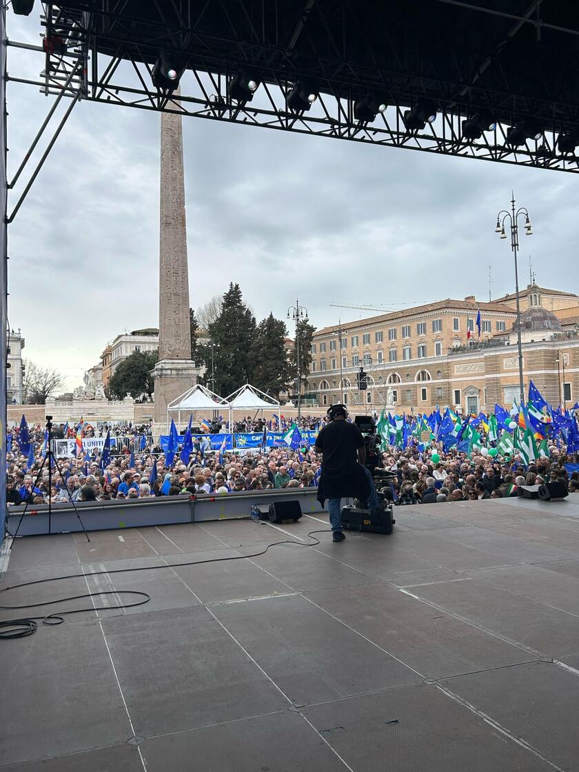 Manifestazione Una piazza per l'Europa