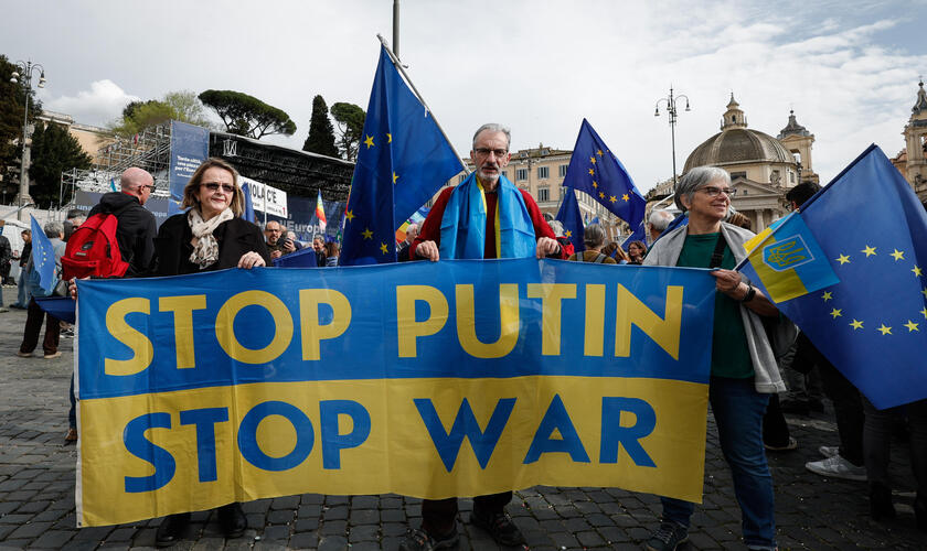 Manifestazione ''Una piazza per l'Europa''