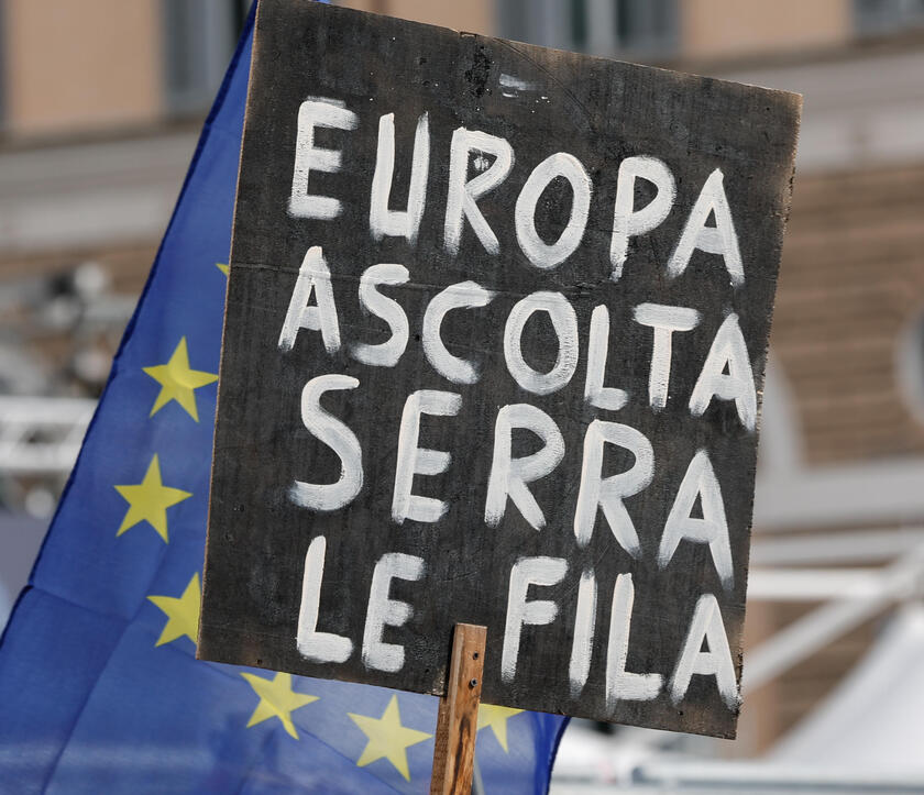 Manifestazione ''Una piazza per l'Europa''