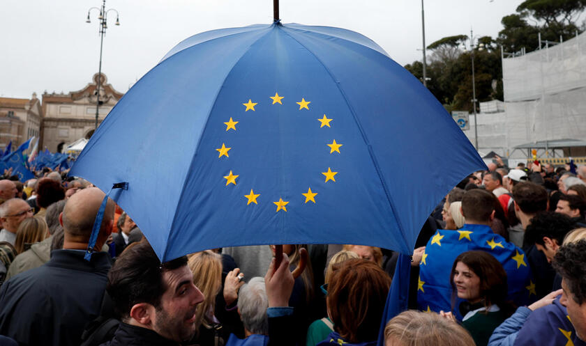 Manifestazione ''Una piazza per l'Europa''