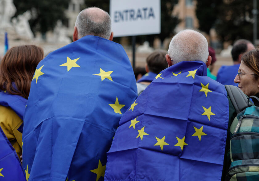 Manifestazione ‘Una piazza per l’Europa’