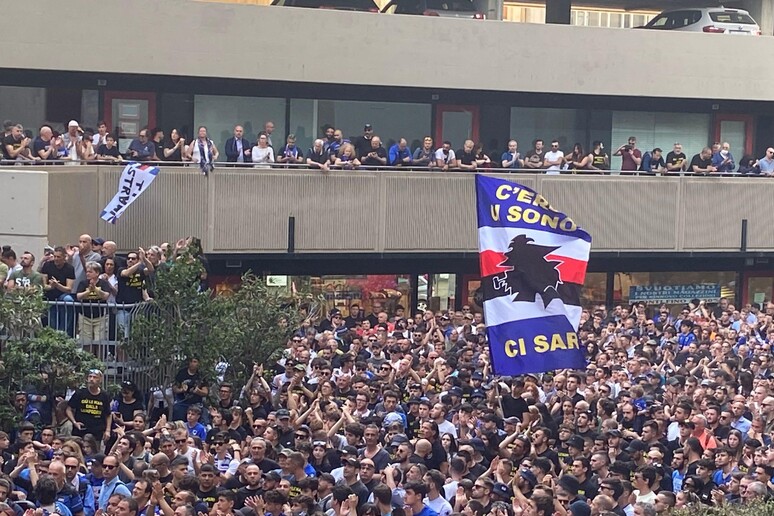 Tifosi della Sampdoria - RIPRODUZIONE RISERVATA