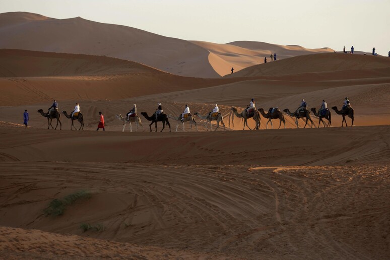 Turista rapita nel Sahara nel sud dell 'Algeria © ANSA/AFP